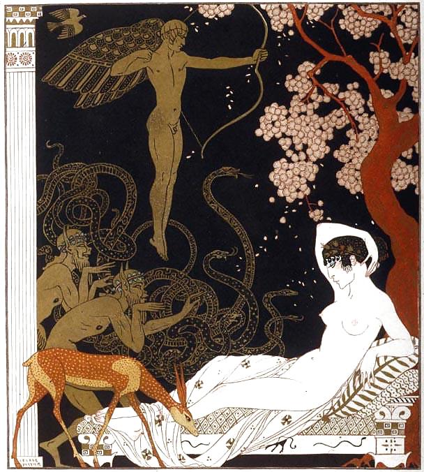 描かれたエロポーンアート50 - georges barbier
 #13988851