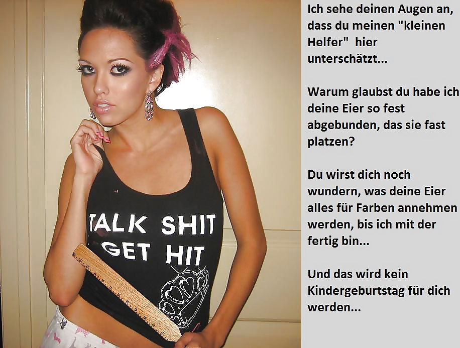 Femdom captions german part 24 #17236611