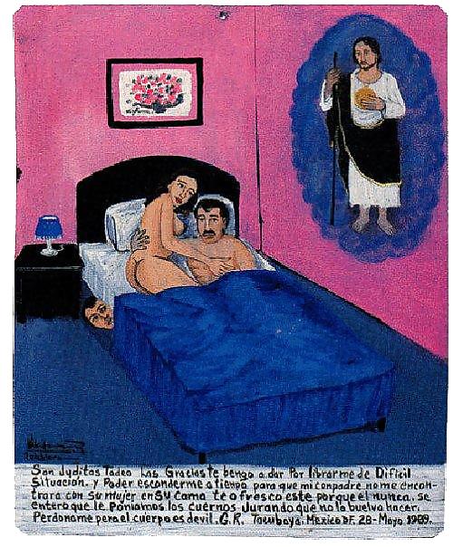 Painted Ero and Porn Art 34 - Erotic Retablo for Esiel #10729728