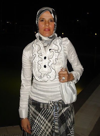 Türkisch Arabischen Turban-Hijab Sabriye #14812795