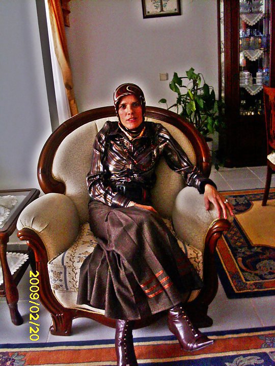 Türkisch Arabischen Turban-Hijab Sabriye #14812813