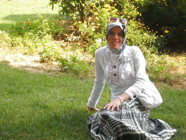 Turkish arab turbanli hijab sabriye #14812857