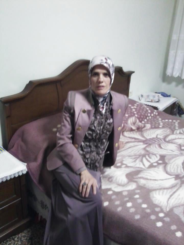 Turkish arab turbanli hijab sabriye #14812887