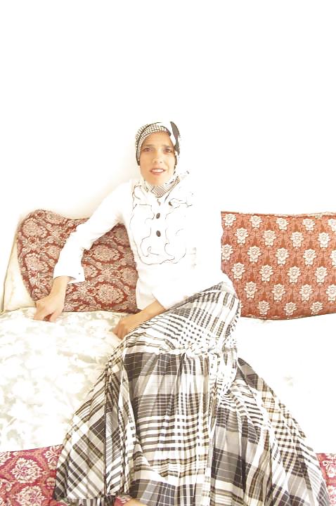 Türkisch Arabischen Turban-Hijab Sabriye #14812895