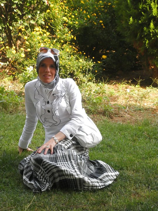 Turkish arab turbanli hijab sabriye #14812905