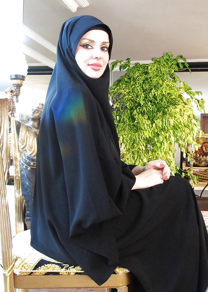 Türkisch Arabischen Turban-Hijab Sabriye #14812956
