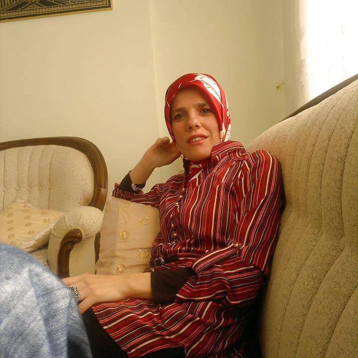 Turkish arab turbanli hijab sabriye #14812990