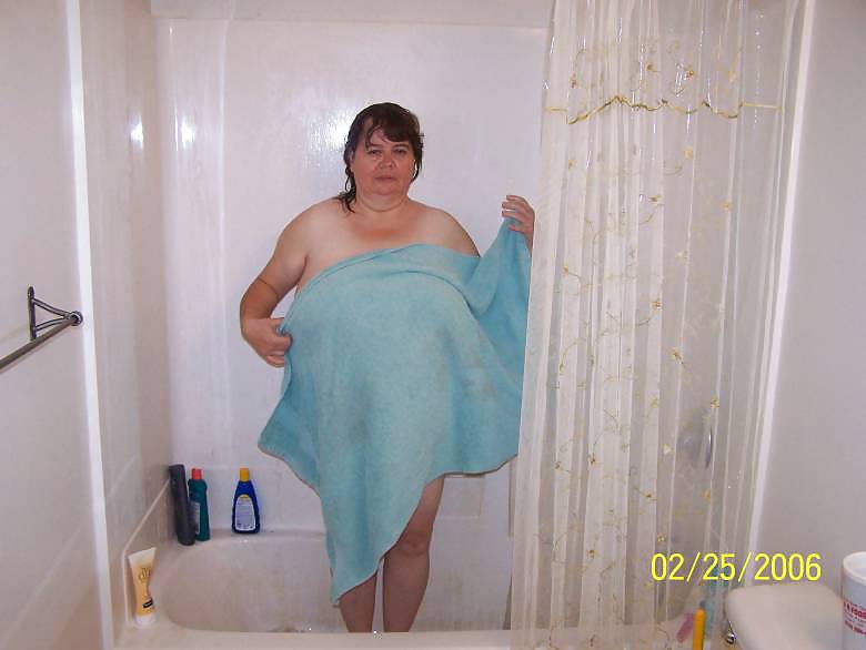 Bbw Milf in the shower #9039191