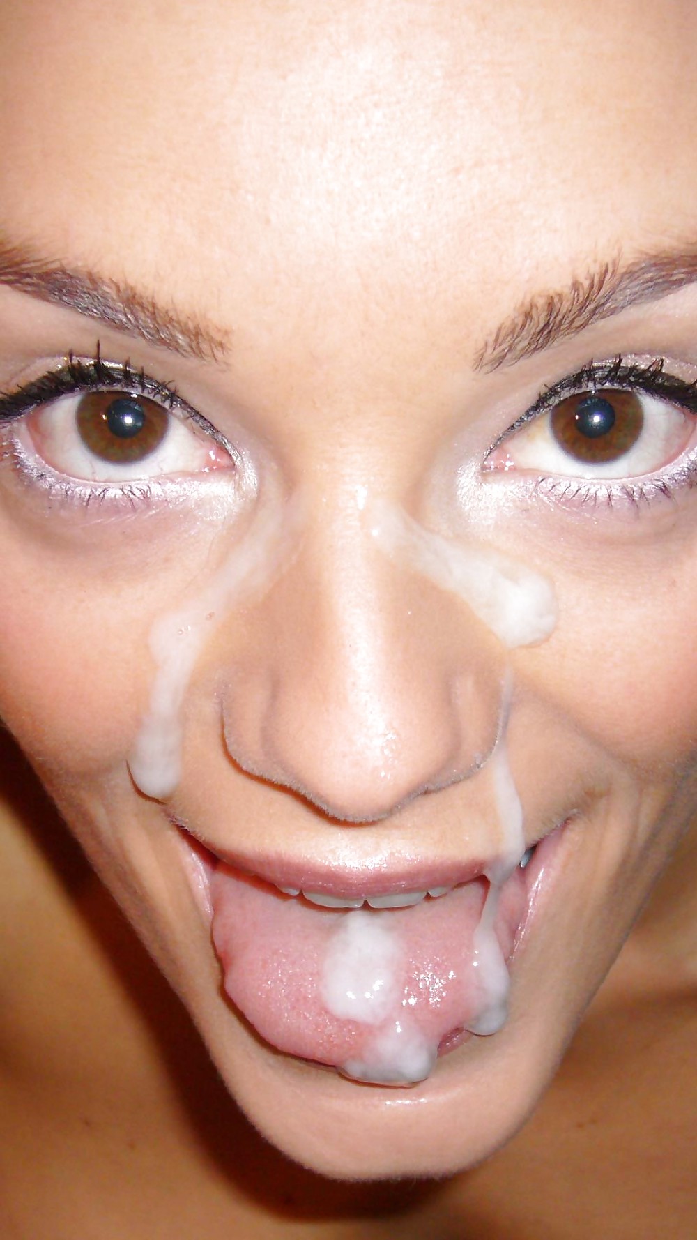Cum leaks out from beautiful mouths and faces 6 (Camaster)