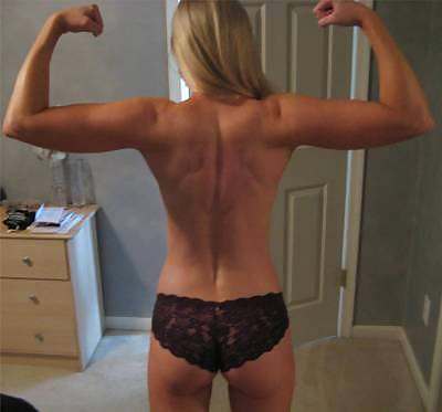 Muscular female physique #9430247