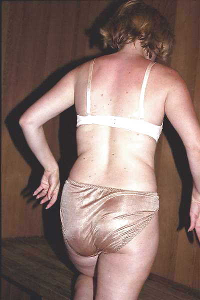 My favorite Nylon panties view from the Back #6037931