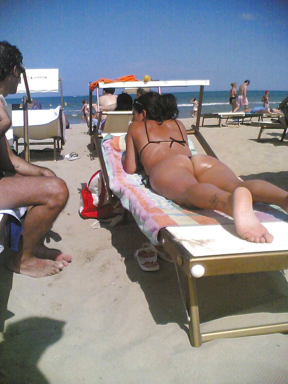 Cadid ass italian beach 2 #7973902