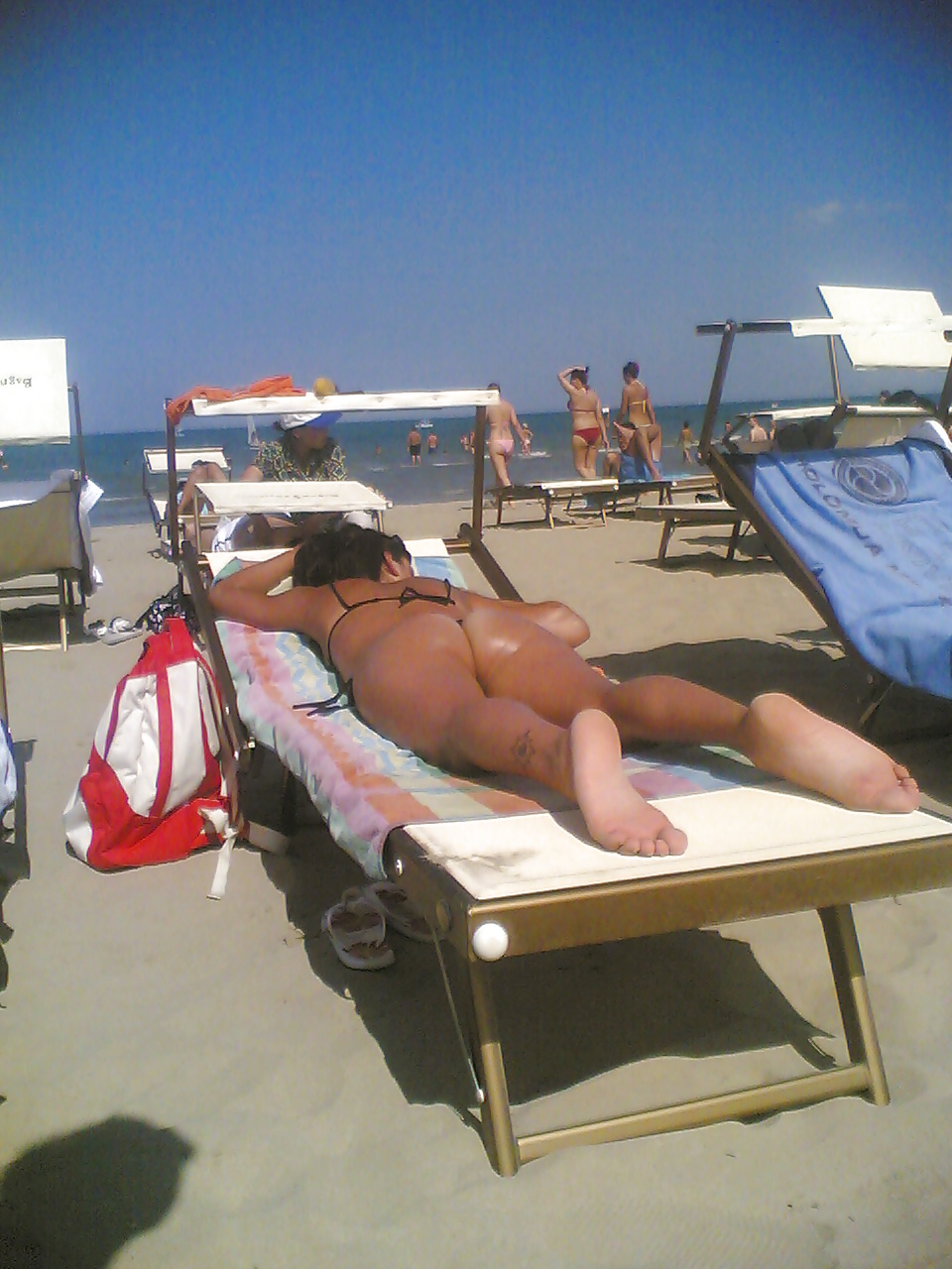 Cadid ass italian beach 2 #7973974