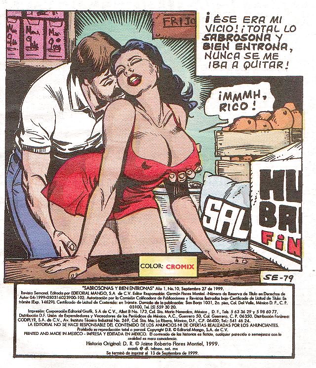 Sabrosonas 10 (Mexican Erotic Comic) #21085747