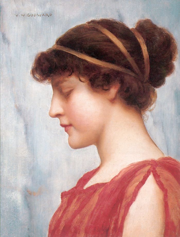 John William Godward: Beautés Classiques 04 #2529213