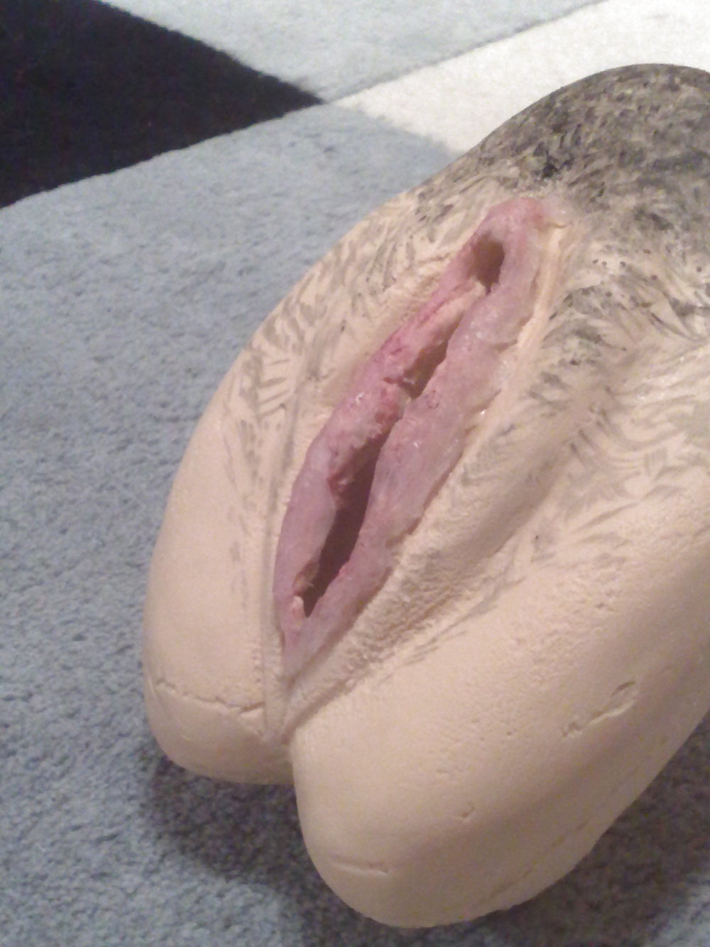 Homemade cyberskin vagina #9681790