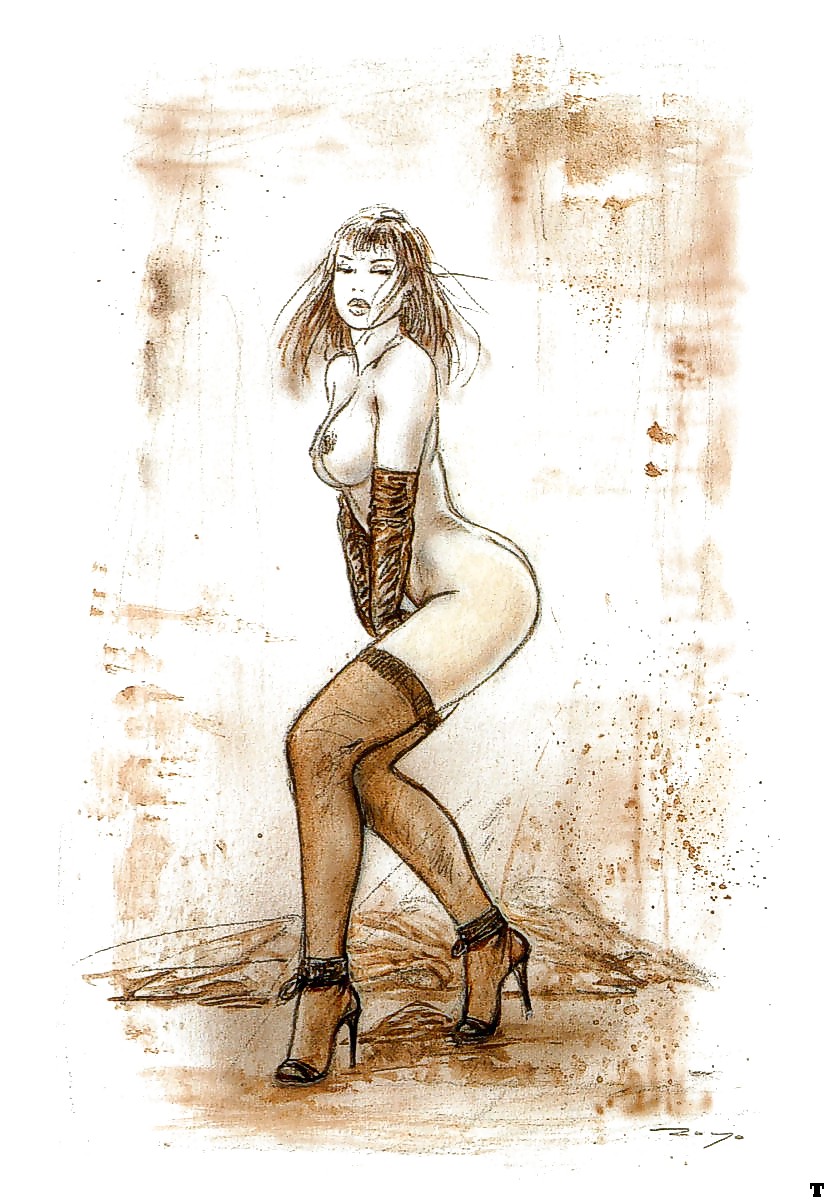 Striptease Luis Royo #18405331