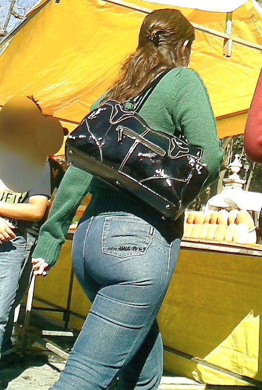 Wives With Big Asses VPL And See Thru Leggings #19416528
