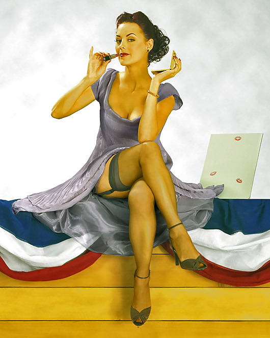 Modernas pin-ups
 #4568921