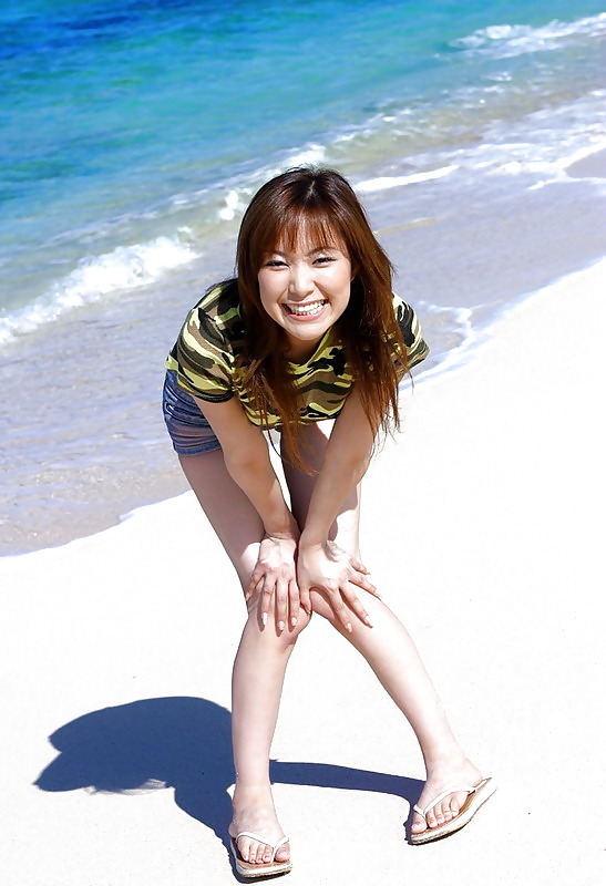 Japanese Beauty at the Beach! #975065