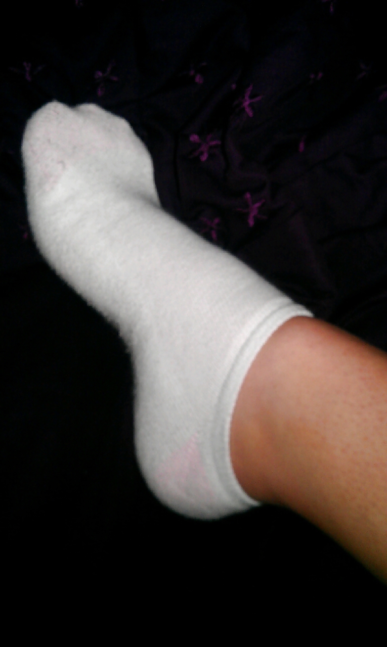 EMILY'S STINKY WHITE ANKLE SOCKS #7181002