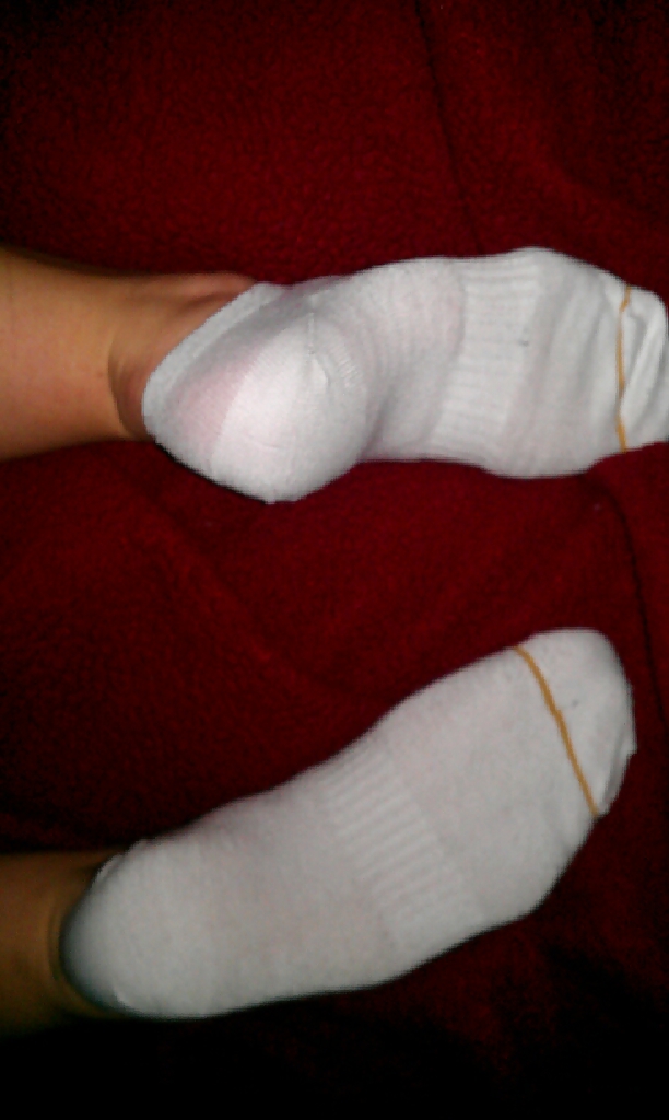 EMILY'S STINKY WHITE ANKLE SOCKS #7181275