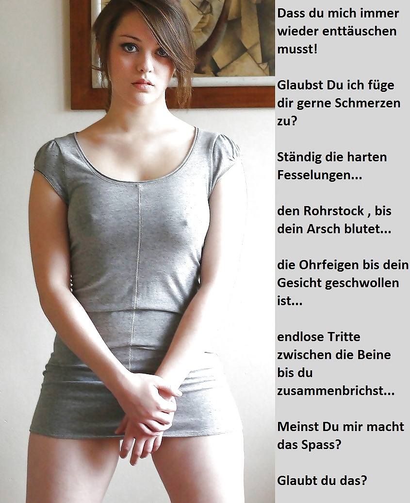 Femdom captions german Part 18 #16606822