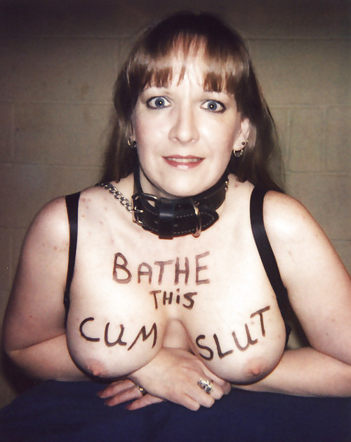 Slut writings on whore to humiliate them #19345720