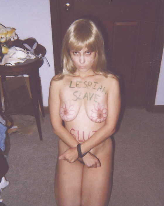 Slut writings on whore to humiliate them #19346129