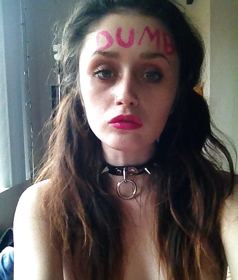 Slut writings on whore to humiliate them #19346249