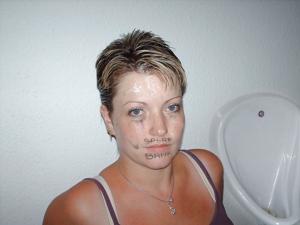 Slut writings on whore to humiliate them #19346279