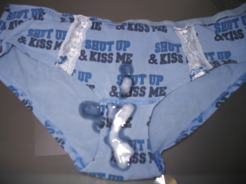 Blue Panty Cumshot #10745361