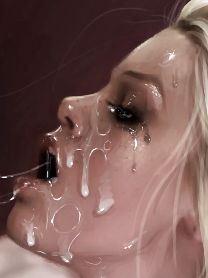 Cum drenched faces #12093863