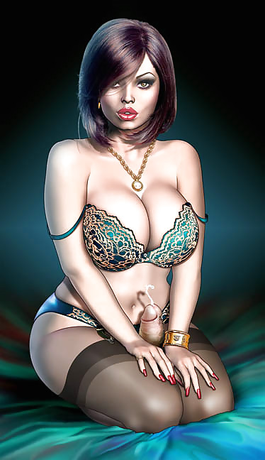 Art Futanari, Pin Up De Style #6094155