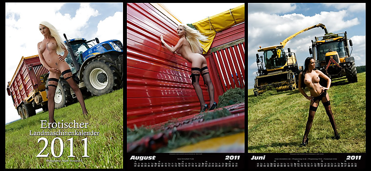 German Erotischer Landmaschinen Kalender 2011 #3726227