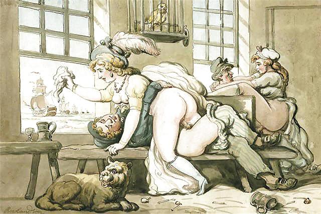 Dessiné Ero Et Porno Art 11 - Thomas Rowlandson (2) #6099156