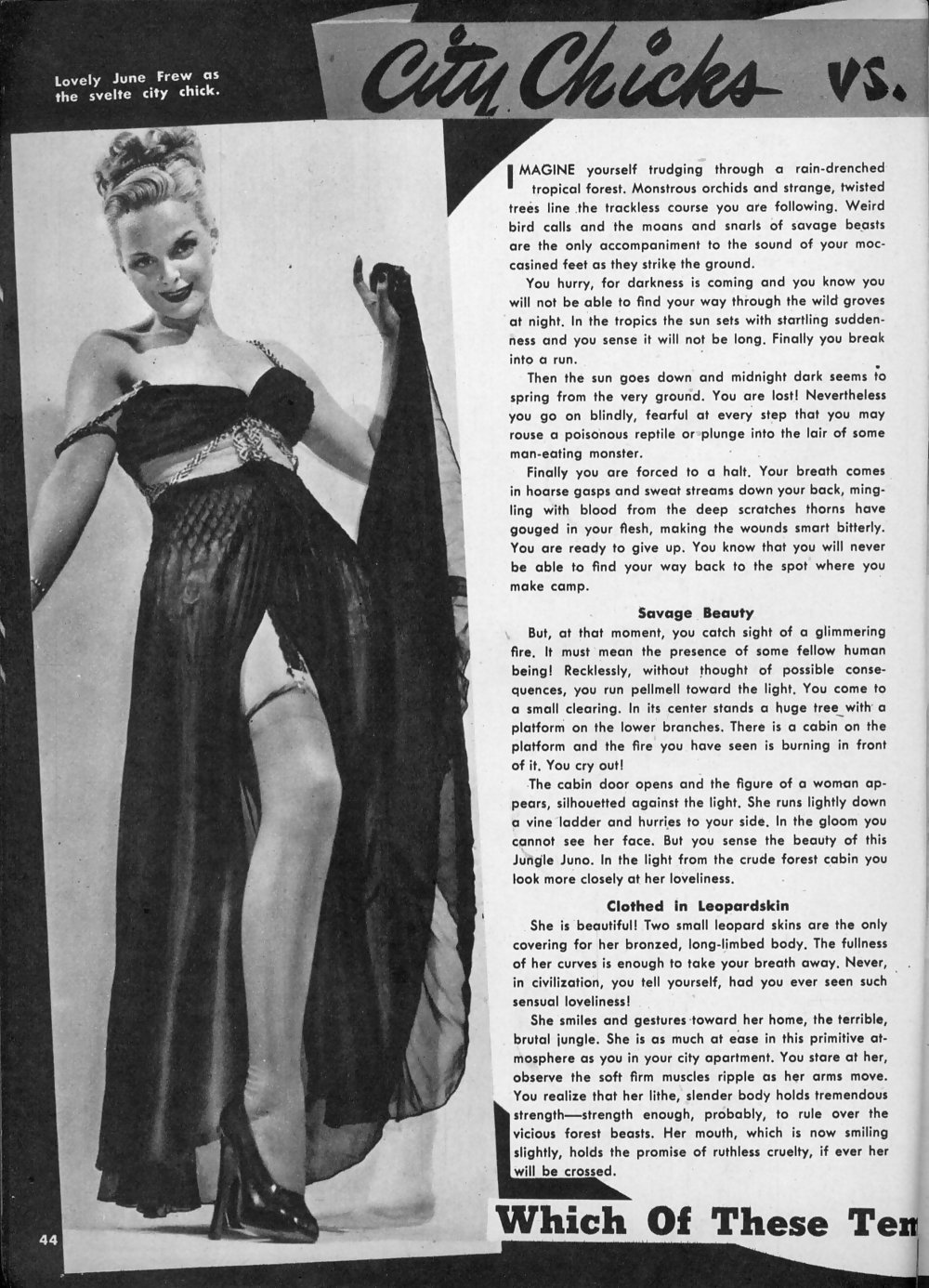 Stockings pages from vintage magazines #2833552
