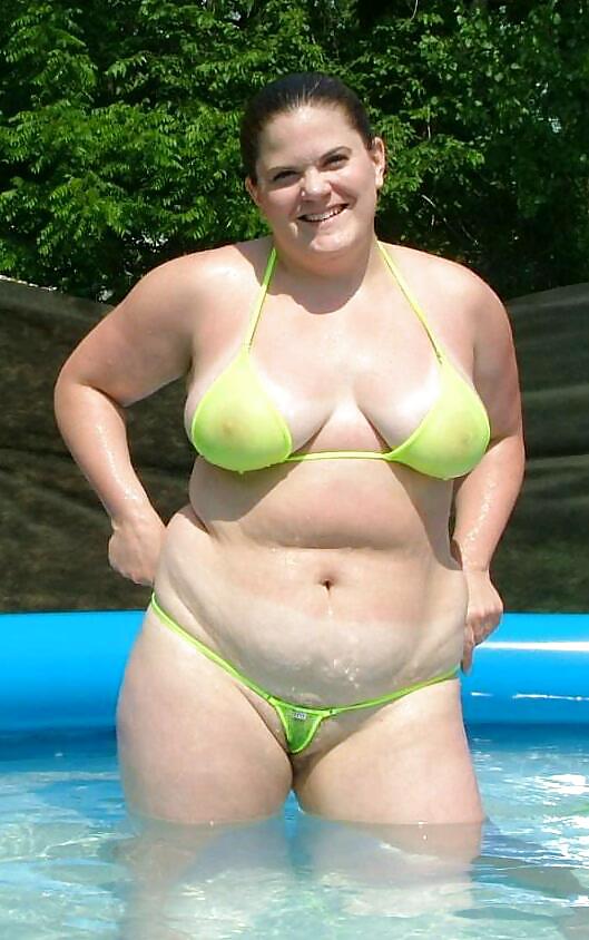 Traje de baño bikini sujetador bbw maduro vestido joven grande enorme 2
 #4606219