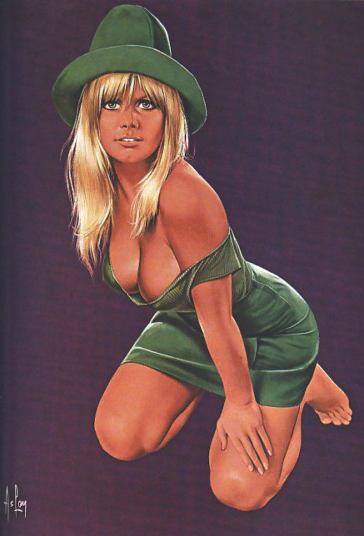 Pin-up art 4 - alain aslan
 #5646485