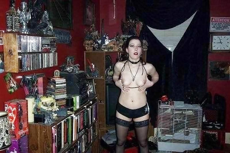 Goth teenager porca - amatoriale
 #6477308