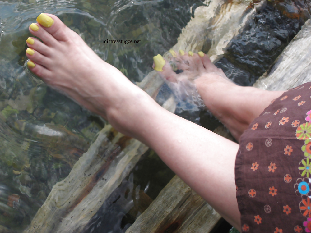 Tugce - Foot Fetish - Turk - Turkish - Yellow Nails #3679631