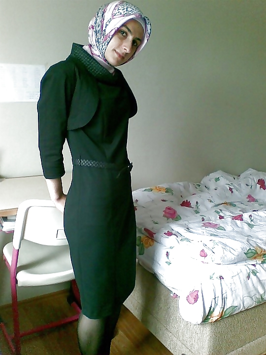 Turbanli hijab arabo, turco, asiatico nudo - non nudo 12
 #17472523
