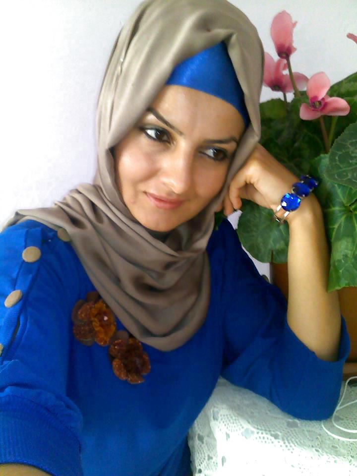 Turkish arab turbanli hijab karisik face #17089858