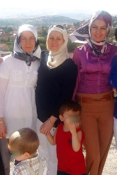 Türkisch Arabischen Turban-Hijab Gemischt Gesicht #17089859