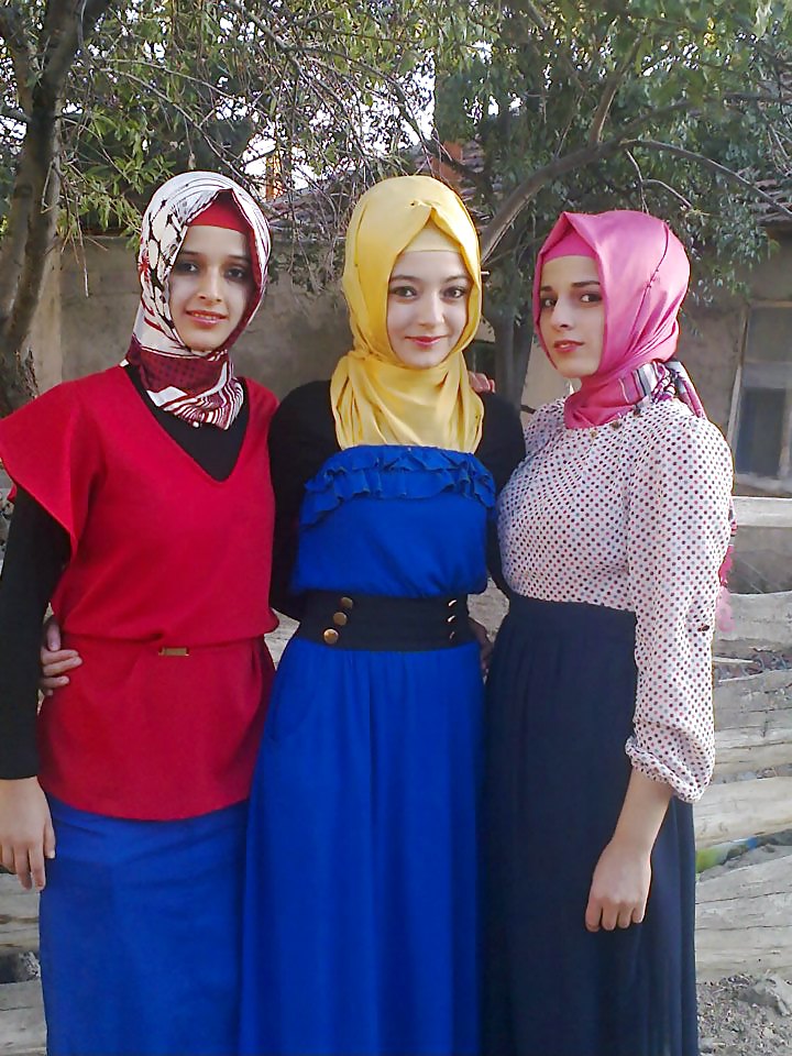 Türkisch Arabischen Turban-Hijab Gemischt Gesicht #17089992