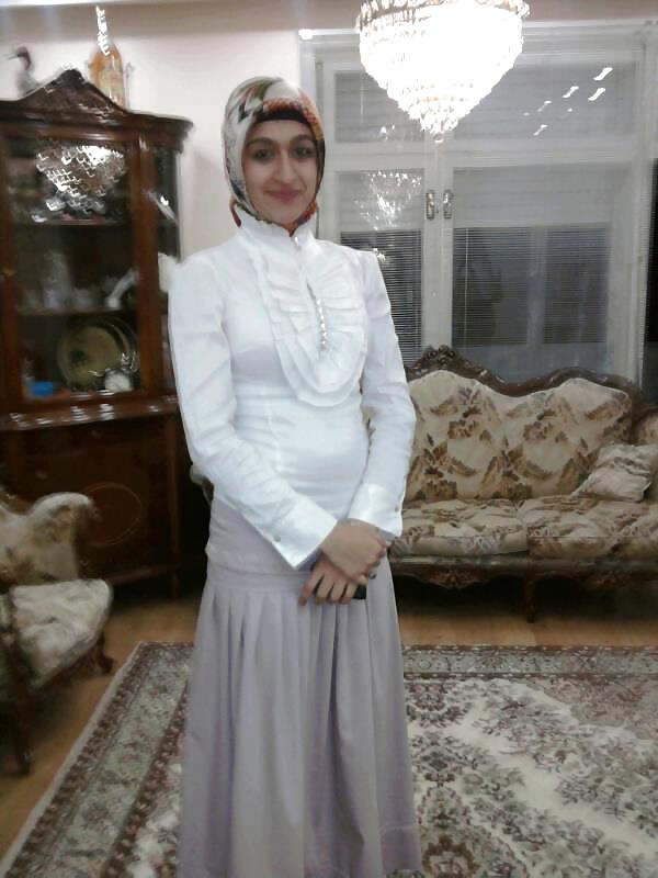 Türkisch Arabischen Turban-Hijab Gemischt Gesicht #17090009