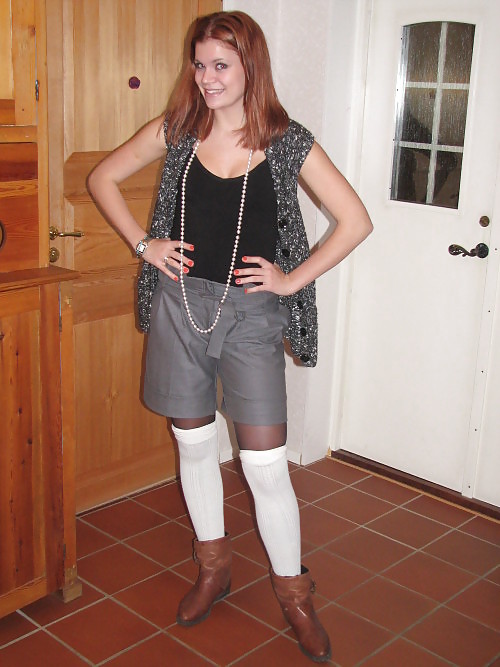 Some distance more pantyhose and weblog chicks #9703773
