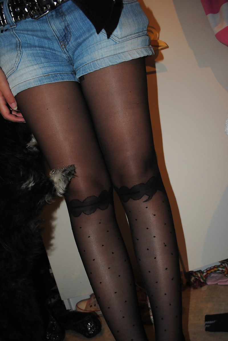 Some distance more pantyhose and weblog chicks #9703821
