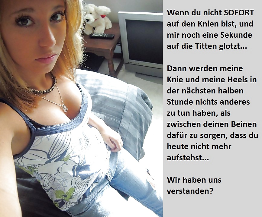 Femdom captions german part 26 #18941196