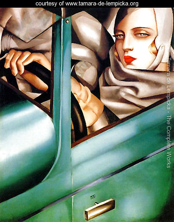 Tamara de Lempicka Art Deco painter and Glamour Star  #12305596